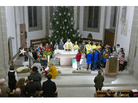 Kinderchristmette mit Krippenspiel (Foto: Karl-Franz Thiede)